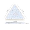 HEHEMM 2x Universal Triangle Warning Light Waterproof LED Signal Lamp