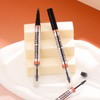 Lápiz de Cejas 2 en 1 con Gel y Cepillo,