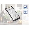 Leifheit Micro Cut Proline Coarse Vegetable Grater, Silver/Black