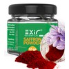 Exir Saffron Powder Spice For Cooking, Seasoning, Beverages, 10 Grams