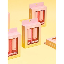 [Packaging & Gift] Gellush Archive Plumper 2-piece Kit (Red + Marsala) / [포장&선물] 젤러시 아카이브 플럼퍼 2종 키트 (레드 + 마르살라)