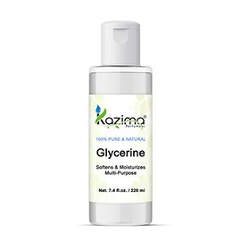 KAZIMA Pure Refined Glycerine For Softens, Moisturizer, Skin Protectant & Multi Purpose, 220 ml