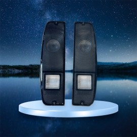AFTParts SMOKE Tail Light lenses Ford 1967 68 69 70 71 72 Ford Truck f100 SMOKE New Pair