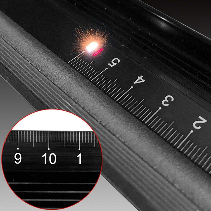 Multifunctional Straight Ruler, 1Pcs Aluminum Alloy Ruler Protection Anti Slip