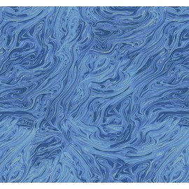 Timeless Treasures Fairy Soiree by Timeless Treasures Light Blue Swirl Quilt Fabric by the Yard