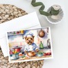 Caroline's Treasures Norfolk Terrier The Chef Greeting Cards Pack of
