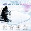 Modelones Juego de esmalte de uñas en gel y base,