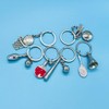 Mini Cute Golf Keychain Sport Key Chain Rings for Men