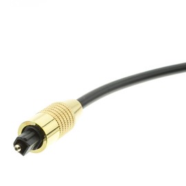 CableWholesale Optical Digital Audio Cable (50 feet) Fiber Optic to Slink Cable S/PDIF, 5mm Male to Male Optical Audio Cable, Gold Plate Connectors for Home Theatre, TV, Sound Bar, Video Game Console