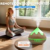 500ML Essential Oil Diffuser, Aromatherapy Diffuser with Remote Control, Multifunctional