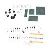 Electronic Component Kit PCB LED Diode Electrolytic Capacitor Resistor Transistor