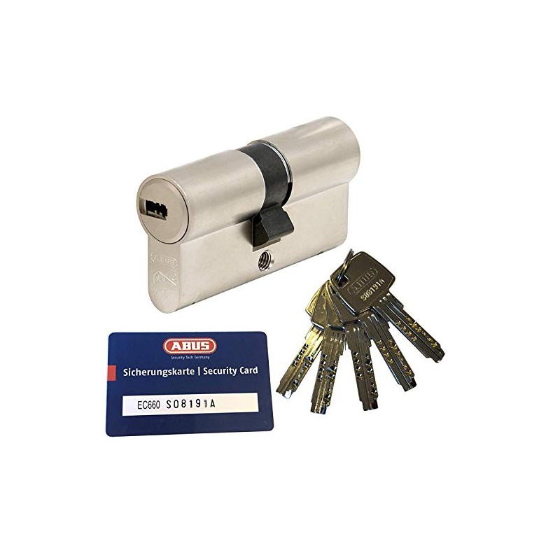 ABUS EC660 Profile Double Cylinder Length (a/b) 45/50mm (c=95mm) with