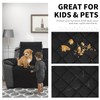 Easy-Going Recliner Sofa Cover with Console, Reversible Couch Cover for
