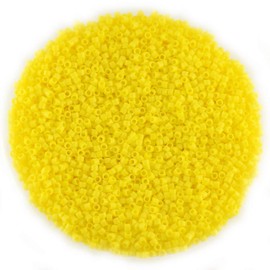 Miyuki Delica Size 11 DB1132 Opaque Canary Yellow 5 Grams