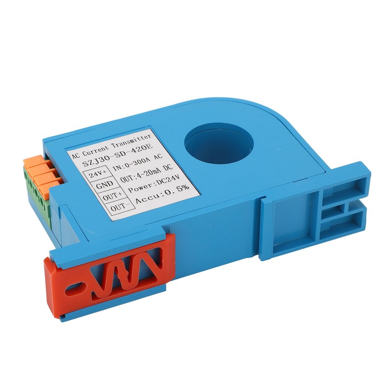 AC Current Transmitter 1 Phase 4‑20mA DC Output Current Transducer