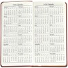 Graphic Image 2025 Pocket Datebook Planner, Week-at-a-view pages, Genuine Leather