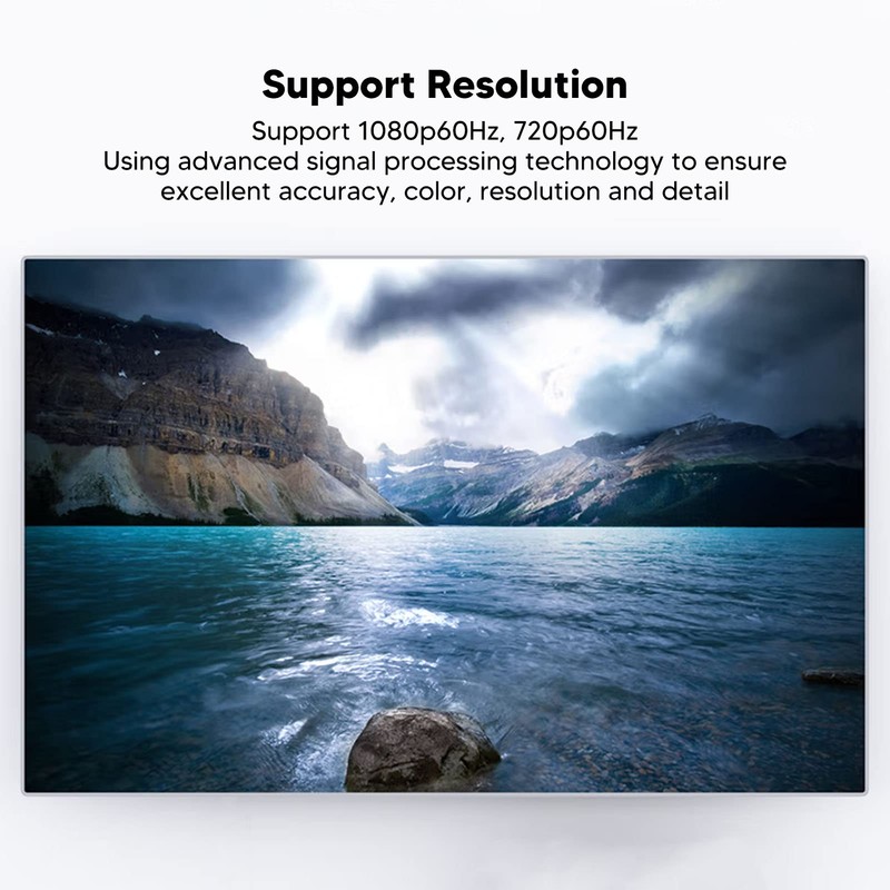 SCART to HD Multimedia Interface Converter Adapter - Support for