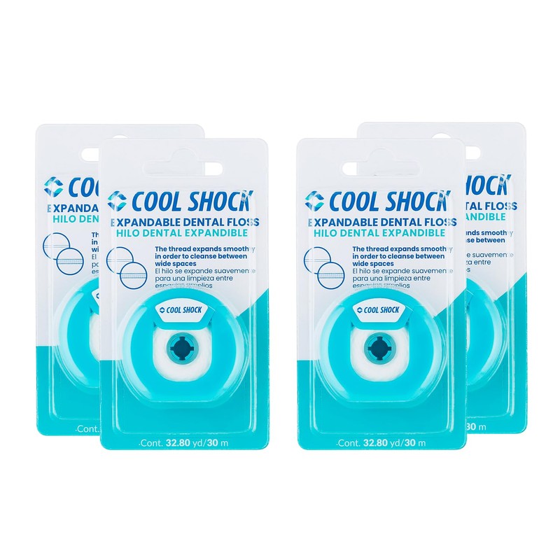 Cool Shock Hilo Dental Expandible 30m. Limpieza profunda y suave