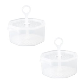 PACKOVE Portable Facial Bubbler Set 2 Piece Lotion Foamer for Skincare Travel-Friendly Face Foam Maker Adjustable Nozzle