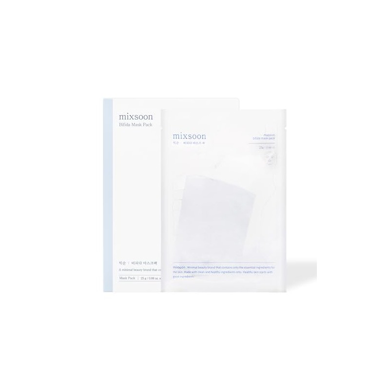 MIXSOON Bifida Mask Pack - Set de 5 Mascarillas Faciales