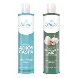 Shampoo Adiós Caspa + Ajo/ Seborrea Resequedad Cabello Graso