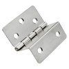 sunnates 4 PCS Three Fold Retro Hinge Chest Hinges Hardware