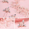 Nljihkure Wedding Hair Bridal Hair Accessories Pieces for Brides Hair