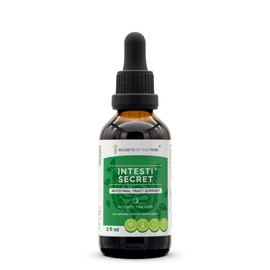 Secrets of the Tribe - Intesti Secret, Herbal Supplement Blend Drops Alcohol Liquid Extract, Intestinal Tract Support (2 fl oz)