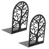 Gatuida 2pcs Tree Shadow Book Stoppers Decorative Desktop Organizer for