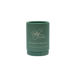 Isle of Skye Candle Company Bog Myrtle and Fresh Mint Scented Miniature Candle - White