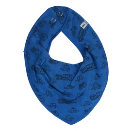 Pippi Set of 4 Baby Neckerchiefs, Triangular Scarves for Girls and Boys, *Bluestar + Taxi