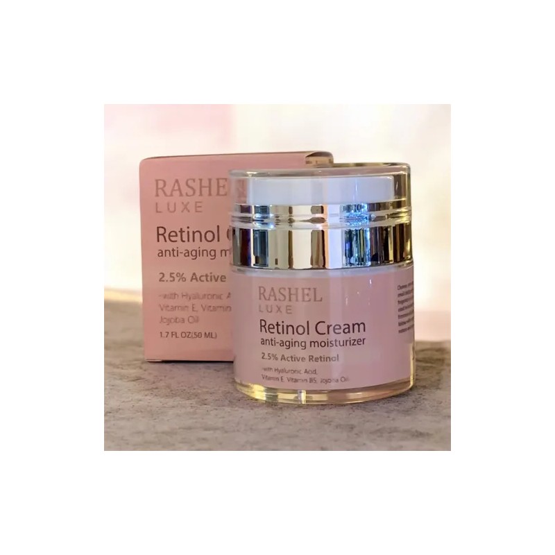 Crema Facial Rtinol Puro 2,5%, Arrugas, Hidratante, Suaviza