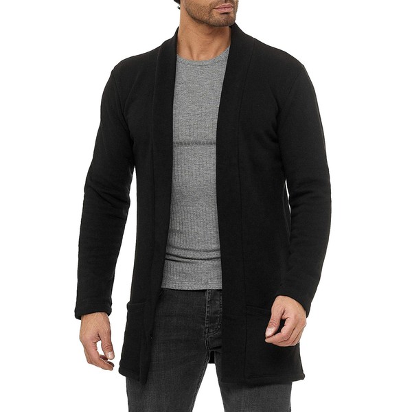 Red Bridge Men's Cardigan Jacket Long Cut - s
