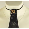 Happium Happy Birthday Black Gold Tie - Party By Age