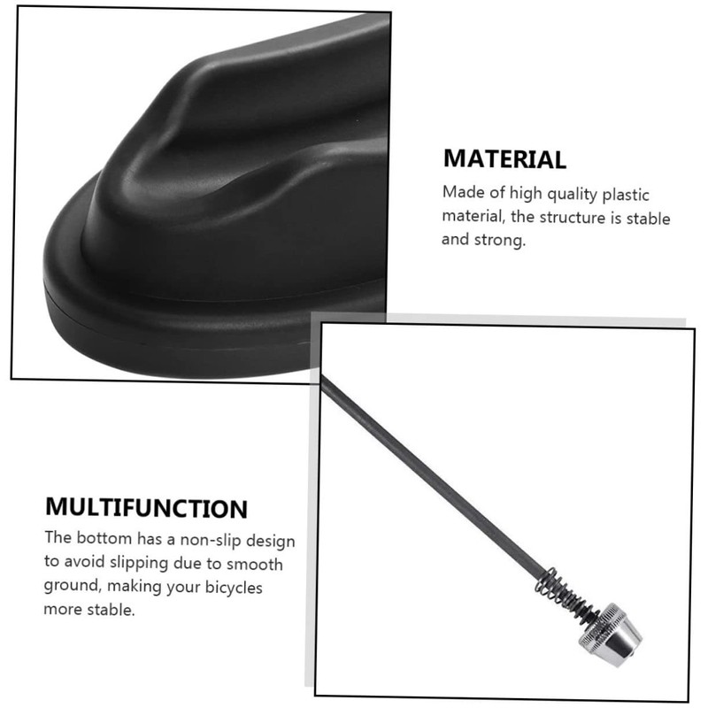 WHAMVOX 2 Pcs Bike Front Wheel Stabilizer Block for Indoor