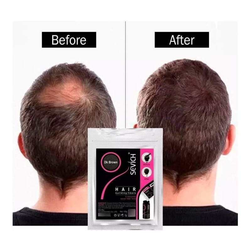 Sevich Micro Fibras Naturales 100g Café Oscuro 2 Pza Full