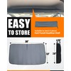 MELIPRON Insulated Blackout Window Cover Fit for Ford Transit 2015-2025,