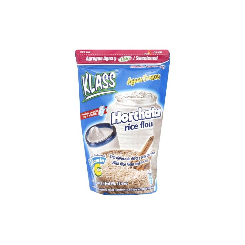 Klass Horchata Rice Flour Mix, 15.9-Ounce Package (Pack of 6)