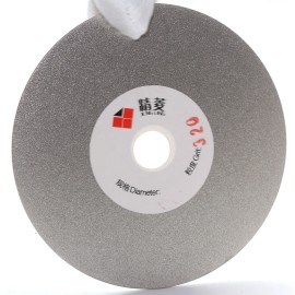 ILOVETOOL 2Pcs 100 mm Diamond Lap Disk 320 Grit Flat Lap Disc For Grinding Stone