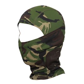 WTACTFUL Camouflage Cover Balaclava Hood Ninja Outdoor Cycling Motorcycle Hiking Climbing Hunting Helmet liner Gear Full Face Mask for Summer Sports SP-06