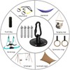 Huanmin Swing Attachment 400 kg Load Capacity Hammock Attachment 180°