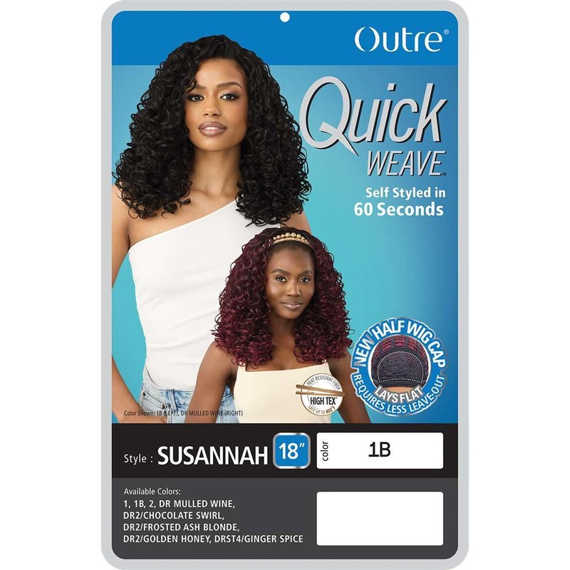 Outre Quick Weave - Susannah (DR2/CHOCOLATE SWIRL)