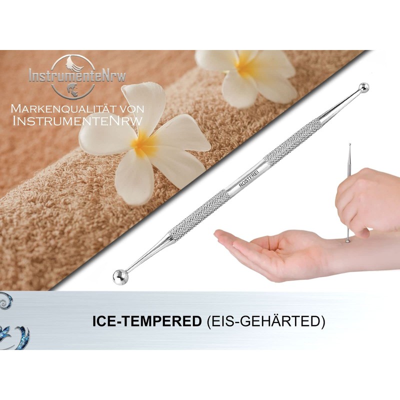 4er Set Akupressurstifte 1/2-3/7-5/8-6/9 mm Narbenstick Massage Akupunktur-Stift