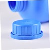 CIYODO 4Pcs Sealed Plastic Chemical Bottles with Wide Mouth Sample