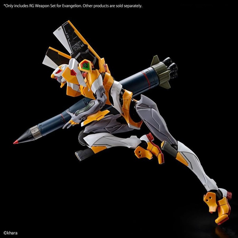 Bandai Plamo Real Grade RG Neo Genesis Evangelion Weapons Set