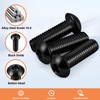 1/4-20 x 1/2" Button Head Socket Cap Screws, Allen Socket