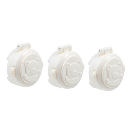 Anneome 3Pcs Proofing Button Covers for Washing Machine Boy Girl Safety Locks for Home Appliances Protects Boy Girl from Pressing Start Buttons Easy to Install Security Device