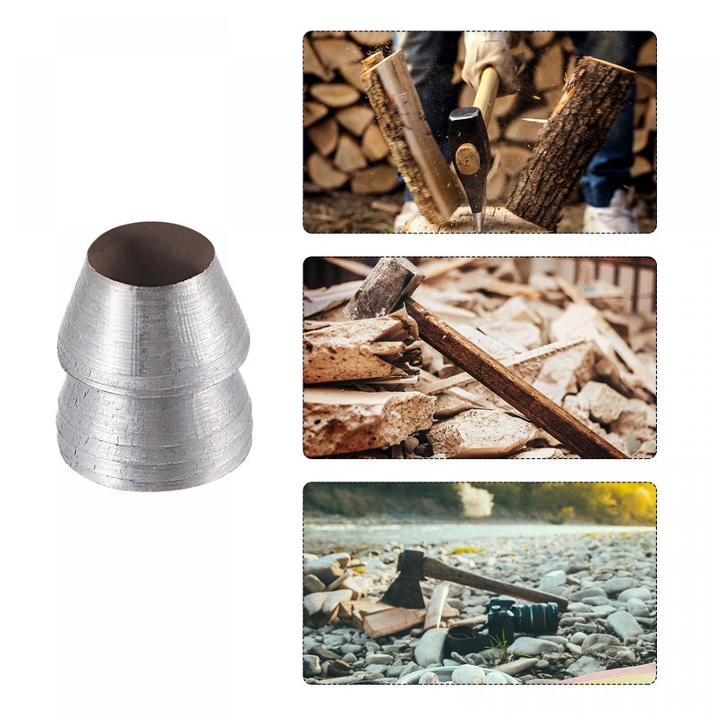 uxcell Round Steel Handle Wedges for Axe Claw Hammer Sledge