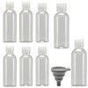 WUMZIRA Plastic Bottles for Filling, Bottles for Filling, Pack of