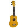 Tiger Soprano Ukulele for Beginners in Yellow